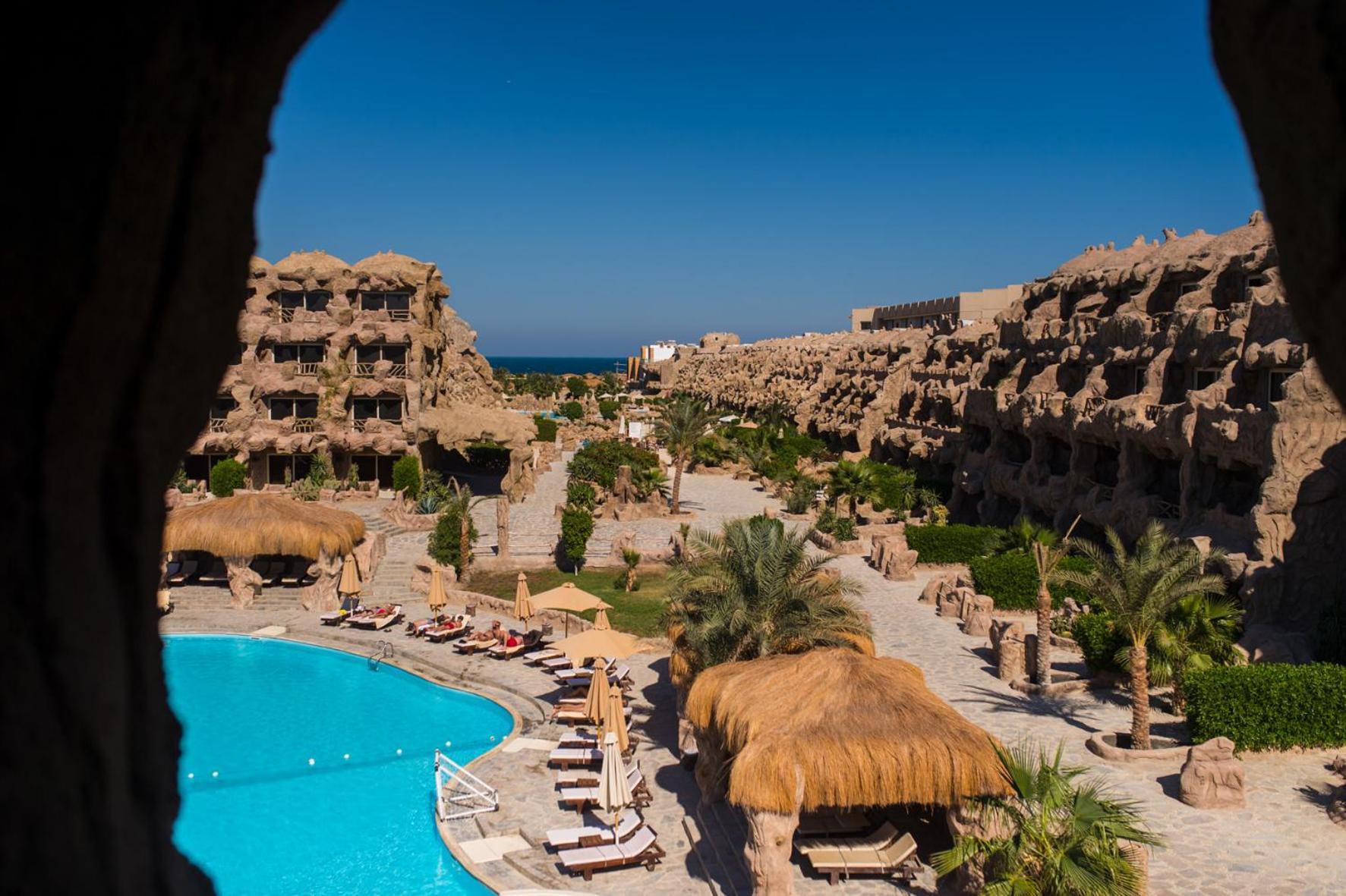 Caves Beach Resort Adults Only Hurghada Exterior foto
