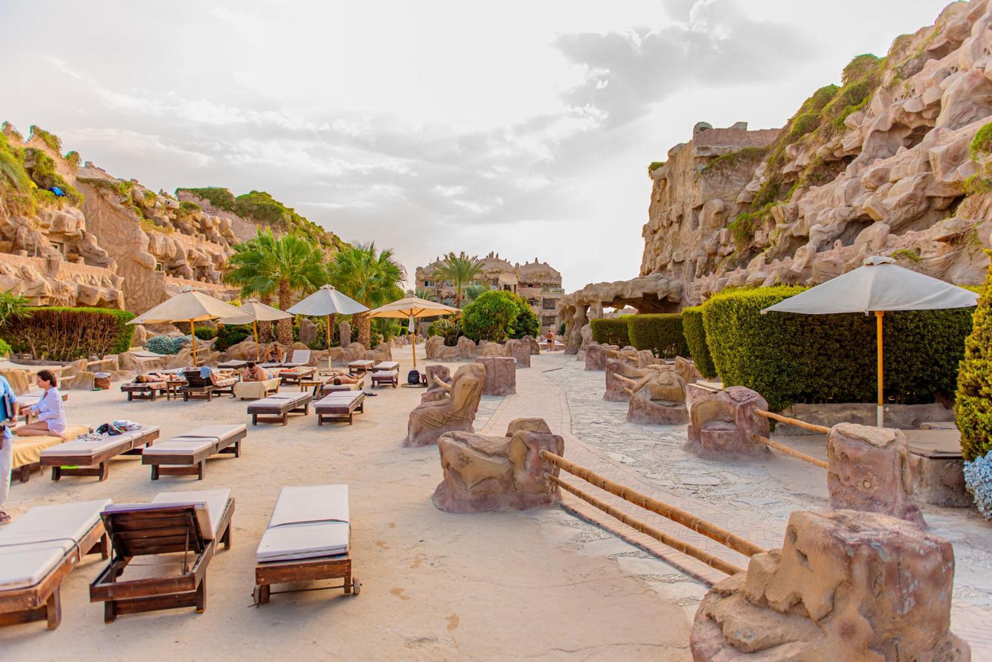 Caves Beach Resort Adults Only Hurghada Exterior foto