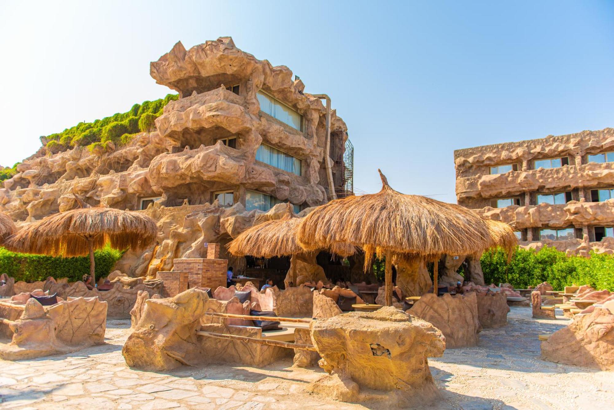 Caves Beach Resort Adults Only Hurghada Exterior foto