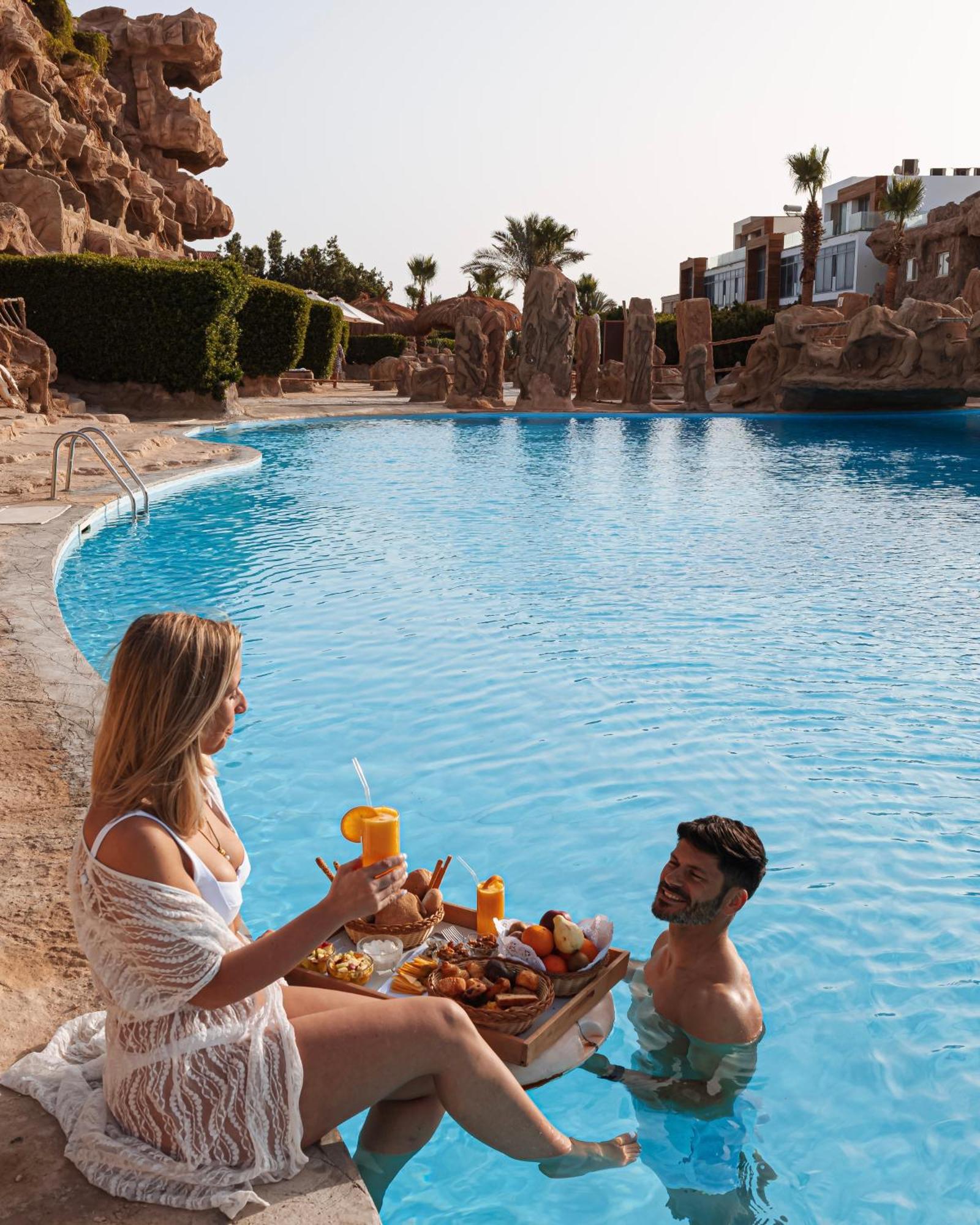 Caves Beach Resort Adults Only Hurghada Exterior foto